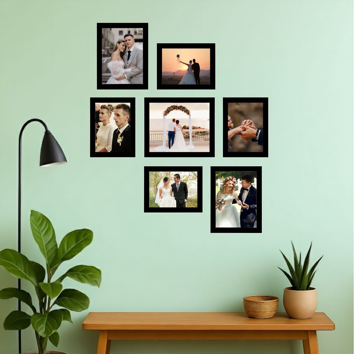 FRAME GALLERY SET OF |6A4| 1A3|